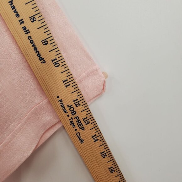 Cubavera 100% Linen Short Sleeve Button-Down Guayabera Shirt Men Size XL NWT - Picture 13 of 14